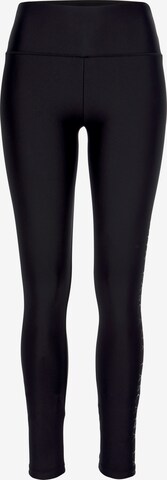 Skinny Pantalon de sport LASCANA ACTIVE en noir : devant