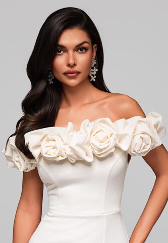 Ombre Avondjurk in Beige