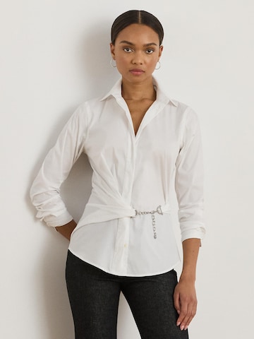 Camicia da donna 'CONIAH' di Lauren Ralph Lauren in bianco: frontale