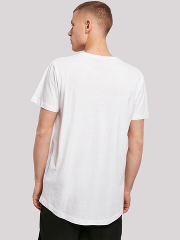 T-Shirt 'Woodstock Brust' F4NT4STIC en blanc