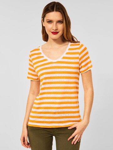 STREET ONE - Camiseta en amarillo: frente