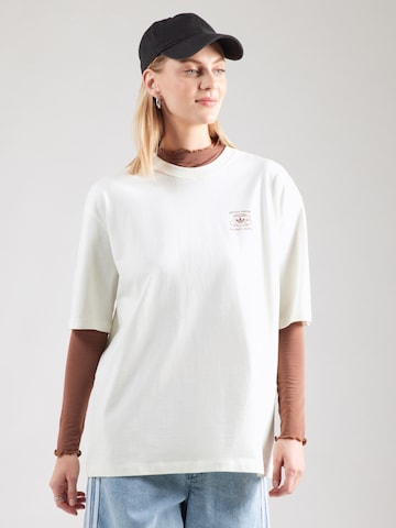 ADIDAS ORIGINALS Υπερμέγεθες μπλουζάκι 'MILAN' σε λευκό