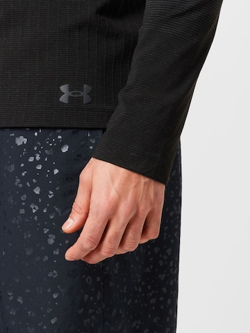 UNDER ARMOUR Funkcionalna majica 'Seamless Lux' | črna barva