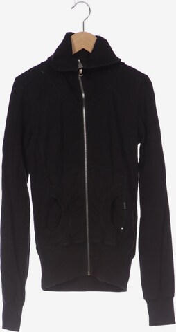 DIESEL Sweatshirt & Zip-Up Hoodie in XS in Black: front