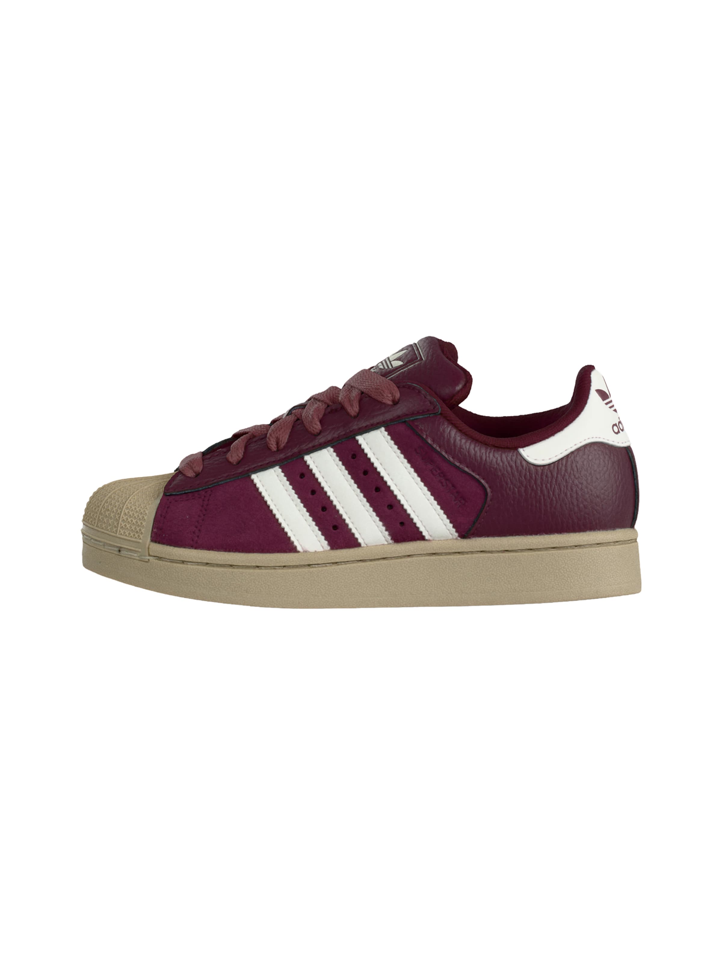 ADIDAS ORIGINALS Σνίκερ 'SUPERSTAR II J' σε κόκκινο: μπροστά