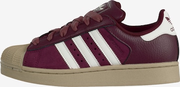 ADIDAS ORIGINALS Tennarit 'SUPERSTAR II J' värissä punainen: etupuoli