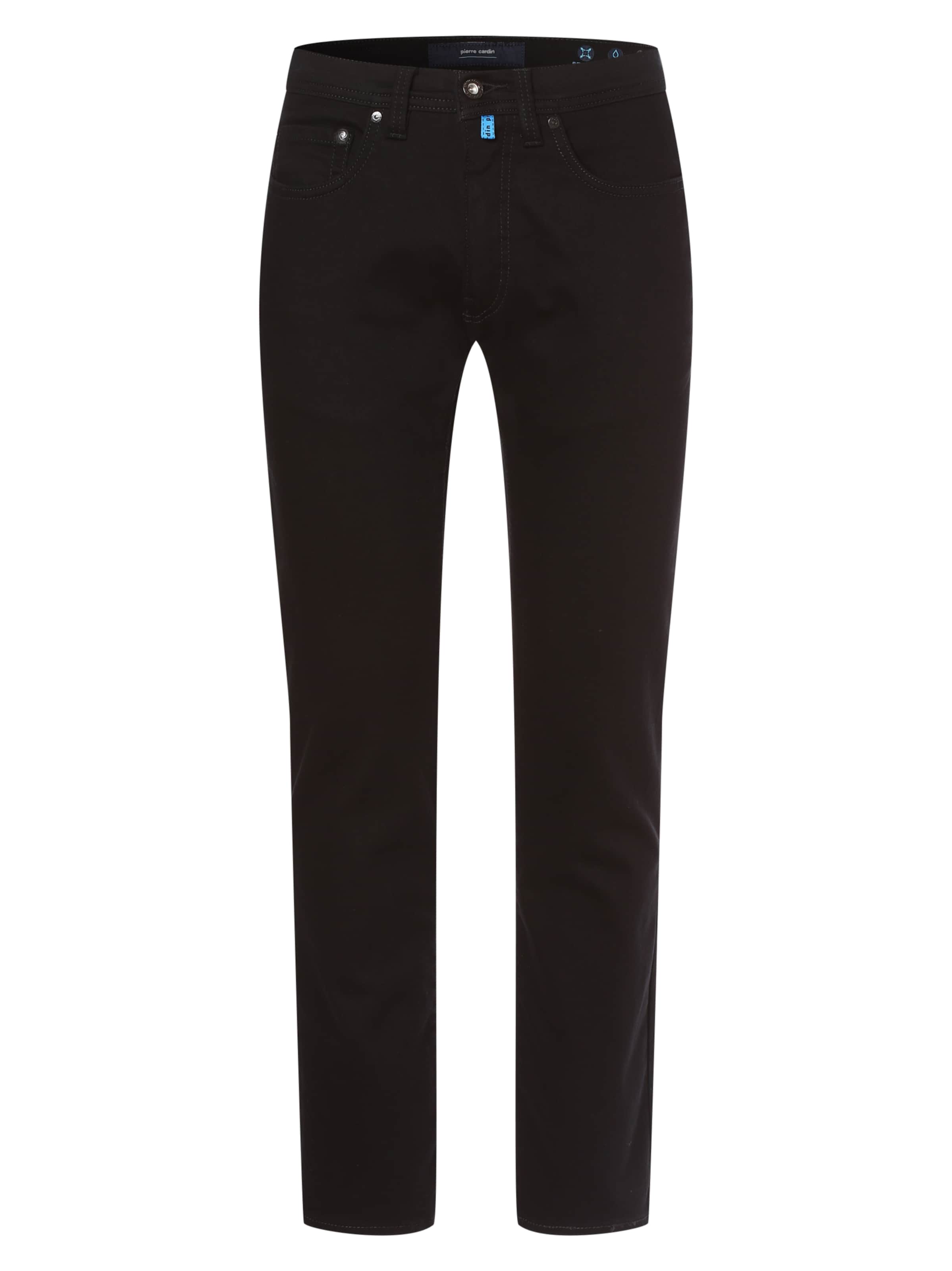 PIERRE CARDIN Slimfit Jeans 'Lyon' in Zwart: voorkant