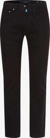 PIERRE CARDIN Slimfit Jeans 'Lyon' in Zwart: voorkant