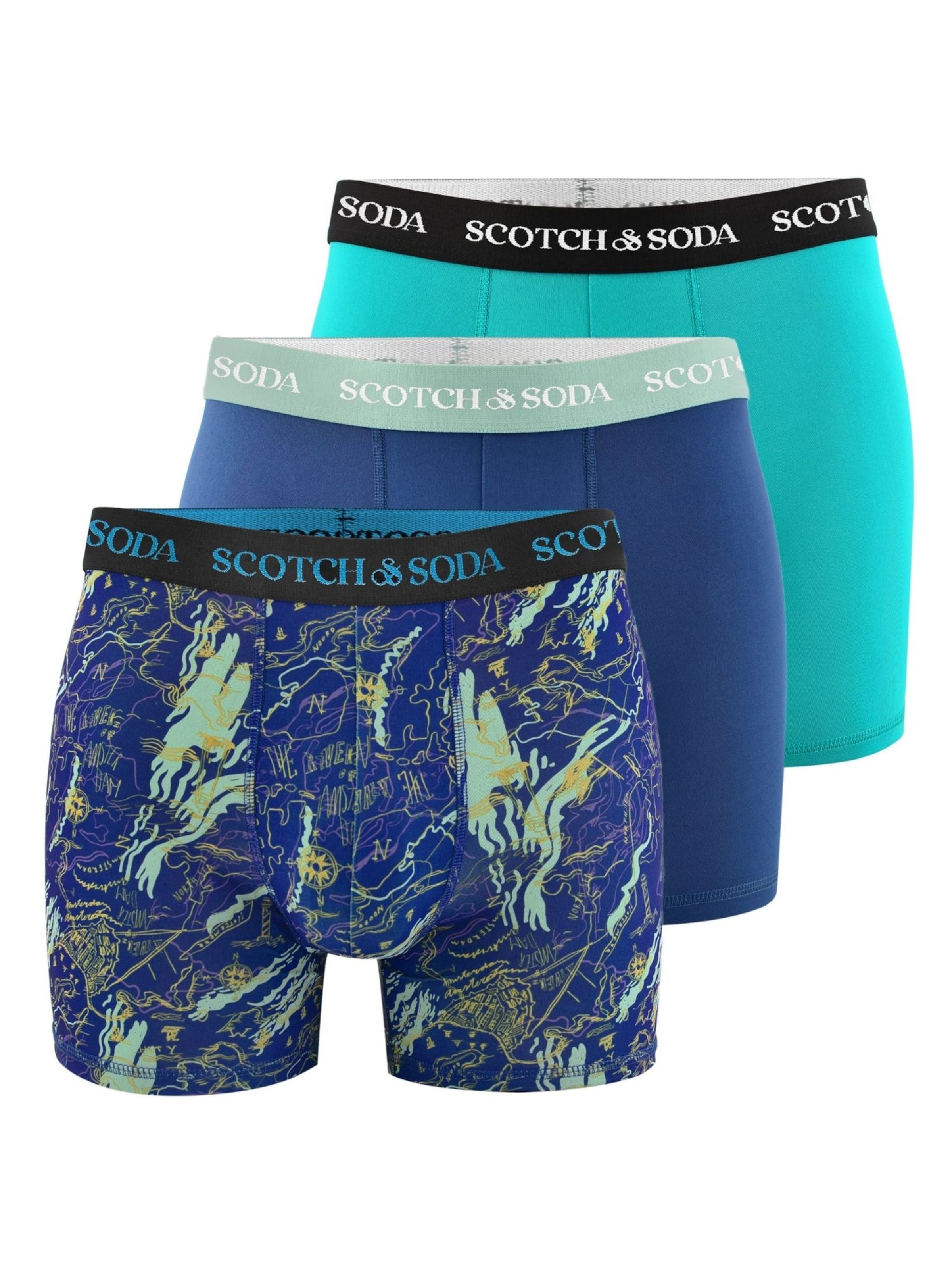 SCOTCH & SODA Boksershorts i blå: forside