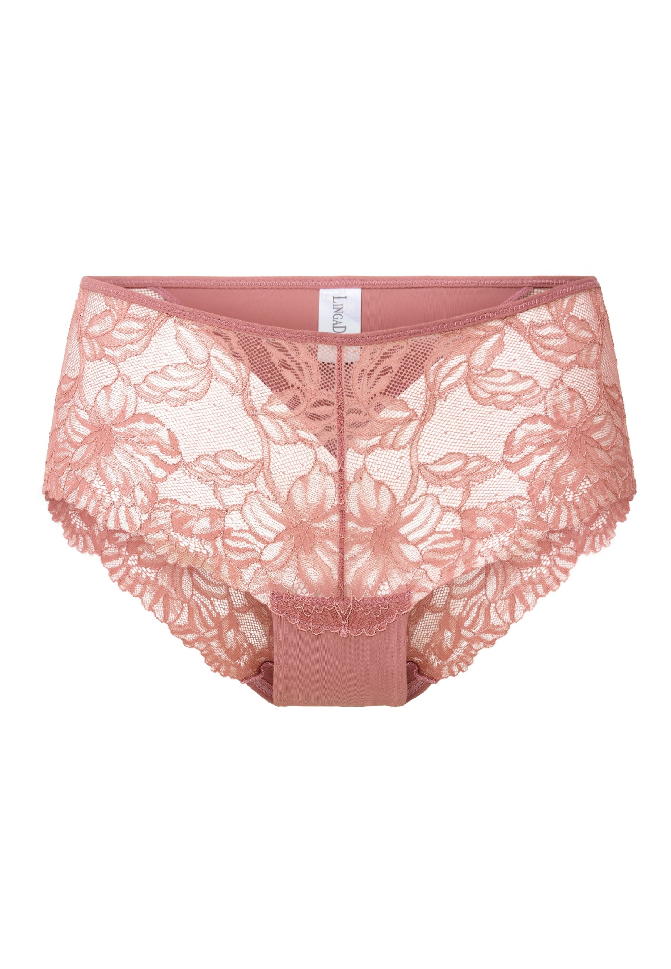 Panty di LingaDore in rosa: frontale