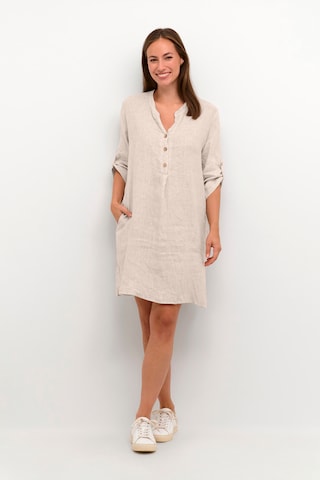 Robe 'Bellis' Cream en beige