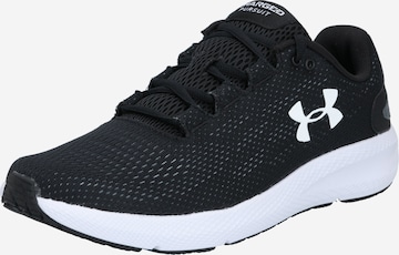UNDER ARMOUR Running Shoes 'Charged Pursuit 2' in Black: front