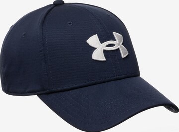 UNDER ARMOUR Спортна шапка 'Blitzing' в синьо: отпред