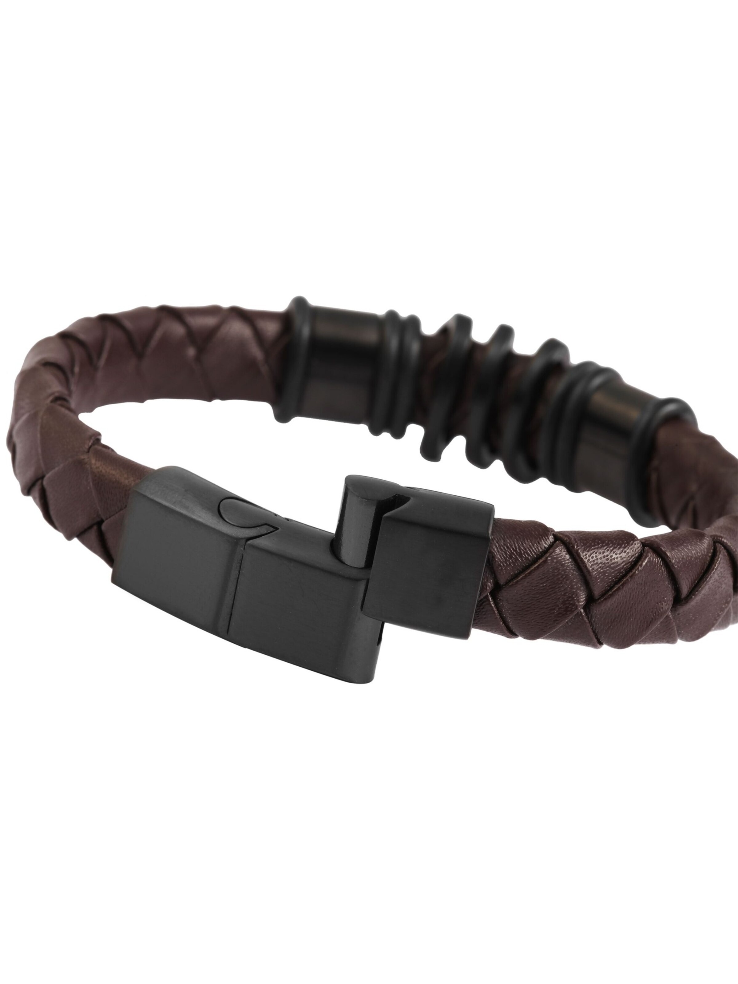 Akzent Bracelet 'Vijol' in Brown