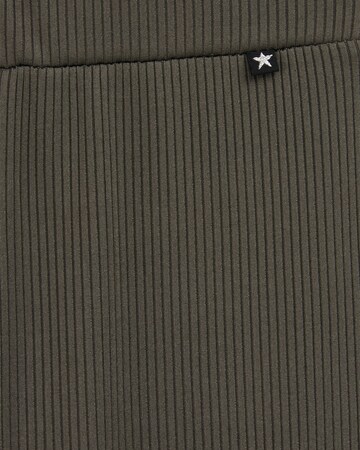 WE Fashion Flared Leggings in Green