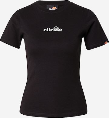 ELLESSE T-Shirt 'Beckana' in Schwarz: Vorderseite
