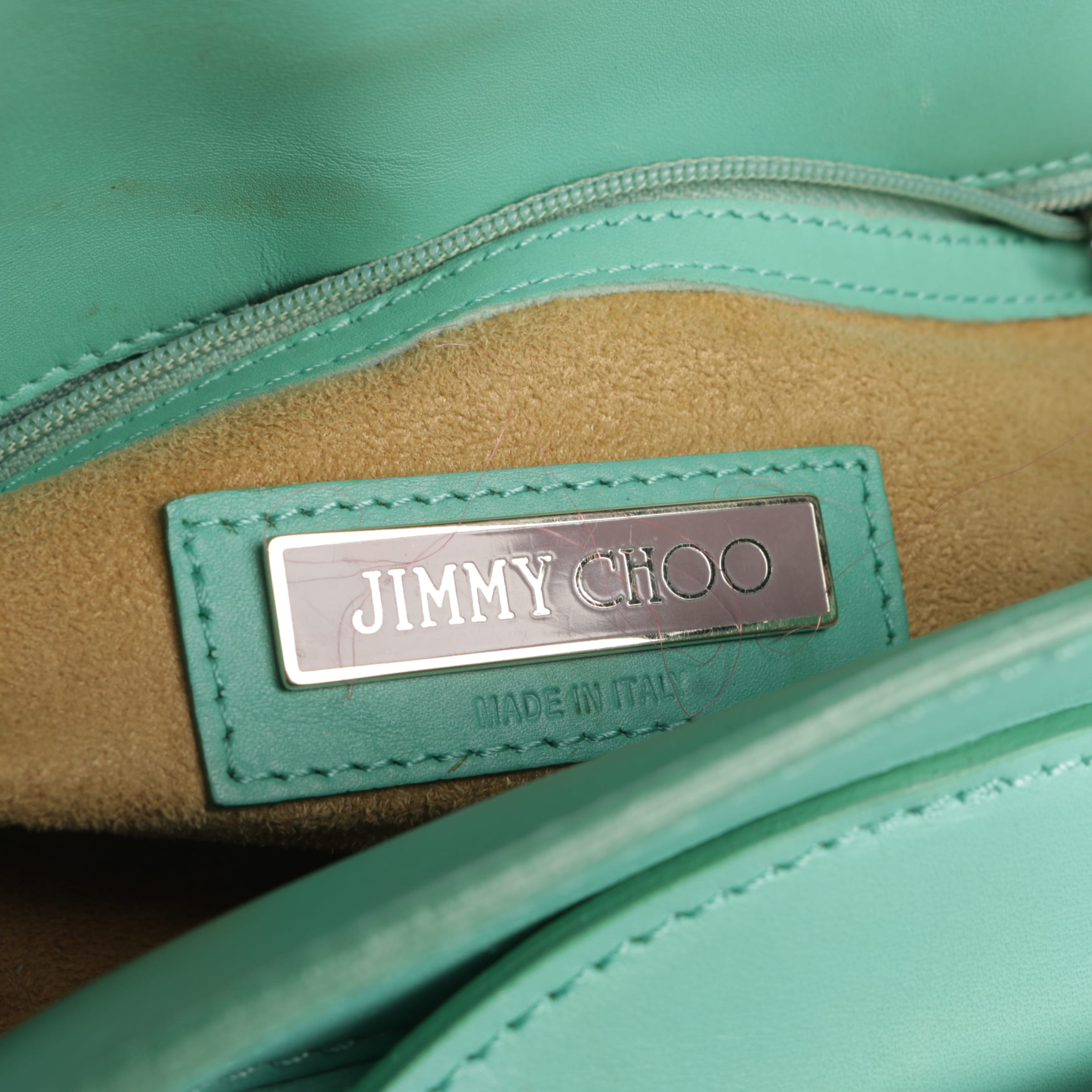 JIMMY CHOO Schultertasche / Umhängetasche One Size in Blau