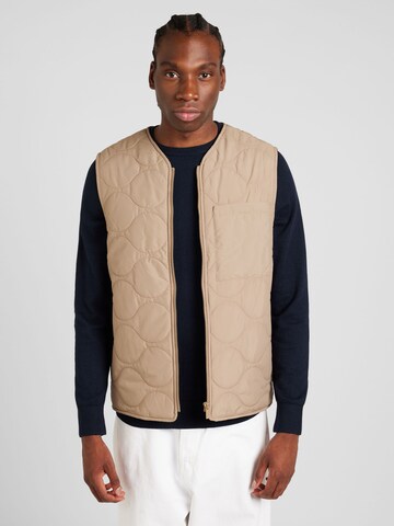 Gilet 'ONSART' di Only & Sons in beige: frontale