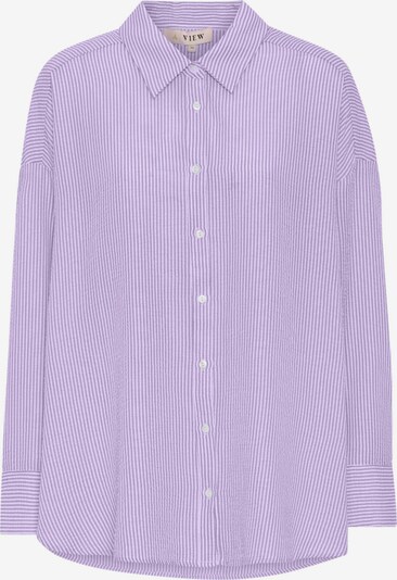 A-VIEW Shirt 'Sonja' in lila / weiß, Produktansicht