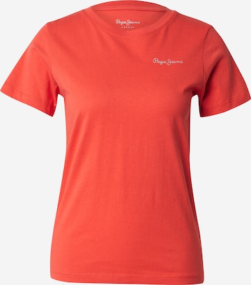Pepe Jeans T-Shirt 'TOM' in Rot: Vorderseite