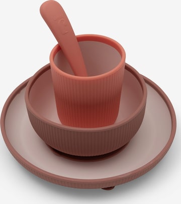Jollein Tableware set in Pink: front