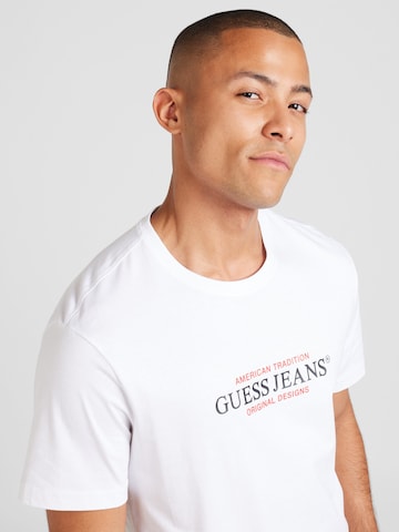 Maglietta di GUESS JEANS in bianco