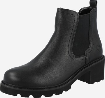 Chelsea Boots REMONTE en noir : devant