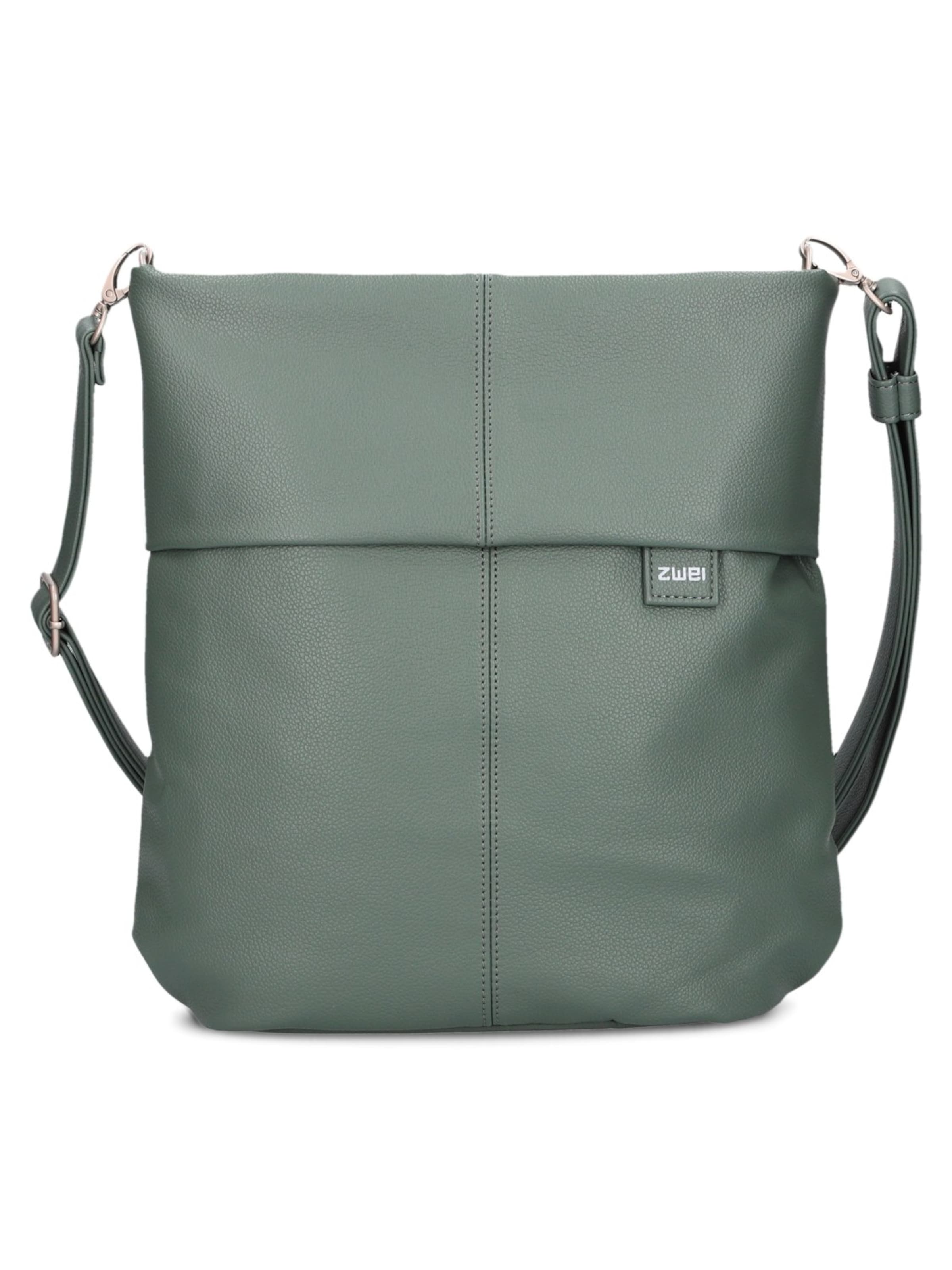 ZWEI - Bolso de hombro 'MADEMOISELLE.M M12' en verde