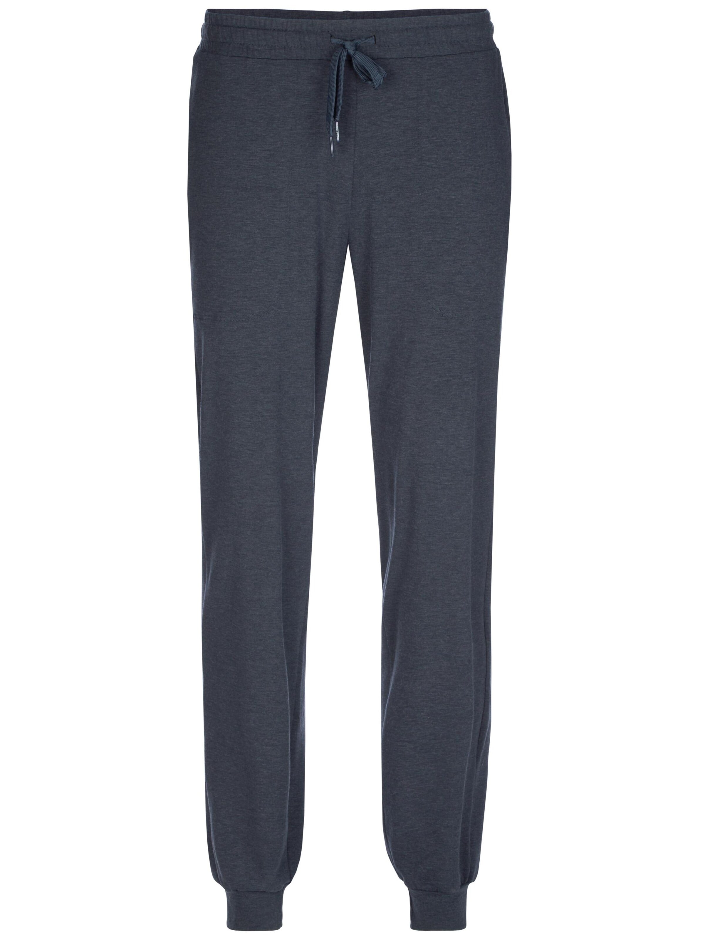 CALIDA Pyjamahose 'DEEPSLEEPWEAR Warming'‌‌ in Grau: Vorderseite
