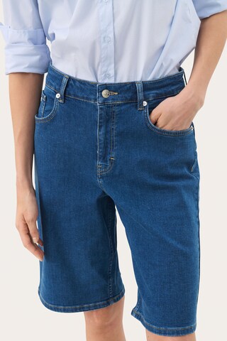Part Two Loosefit Shorts 'RafaellaPW' in Blau