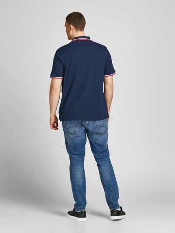 Jack & Jones Plus Shirt 'PAULOS' in Blau