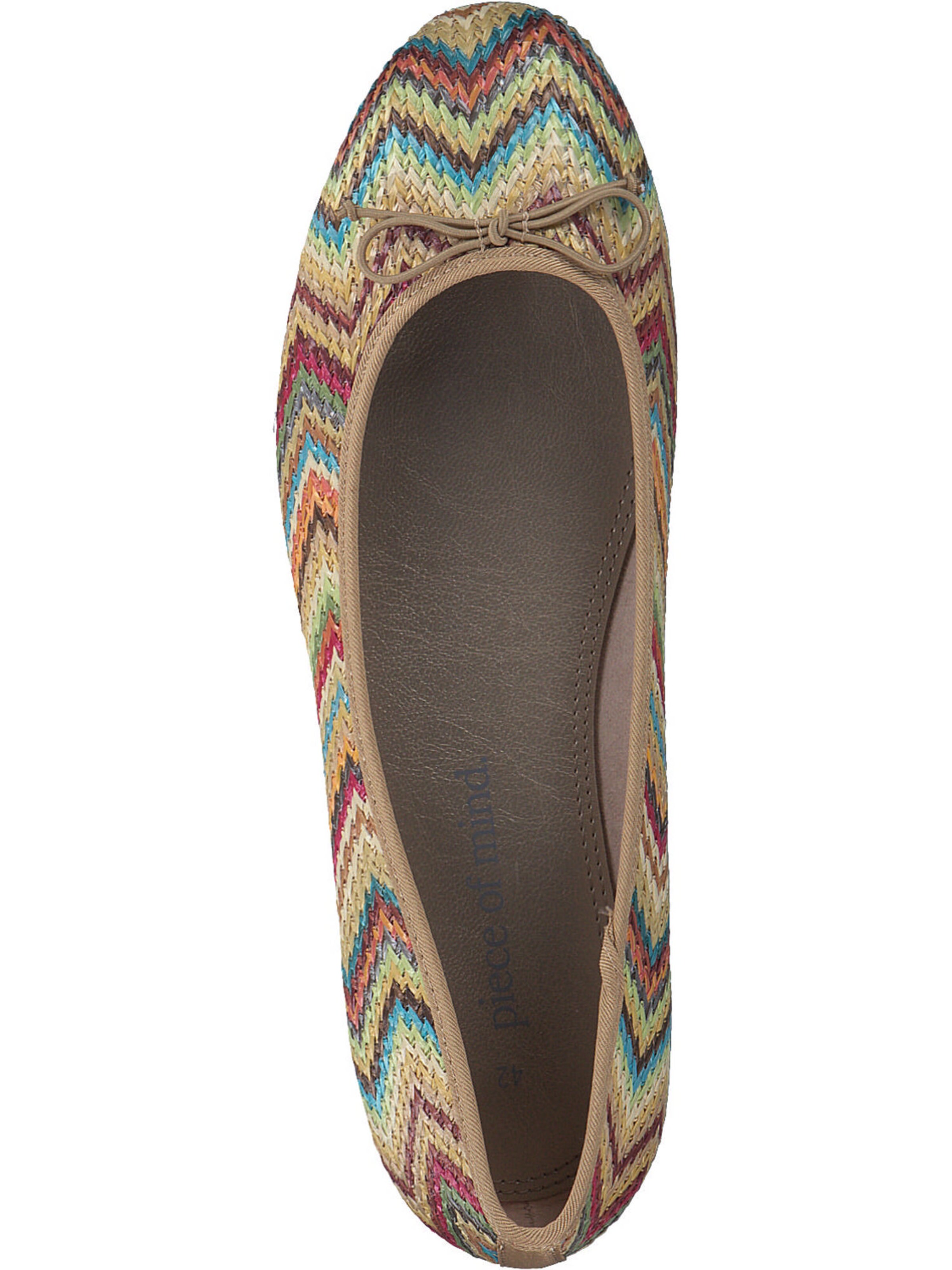 Idana Ballet Flats in Beige