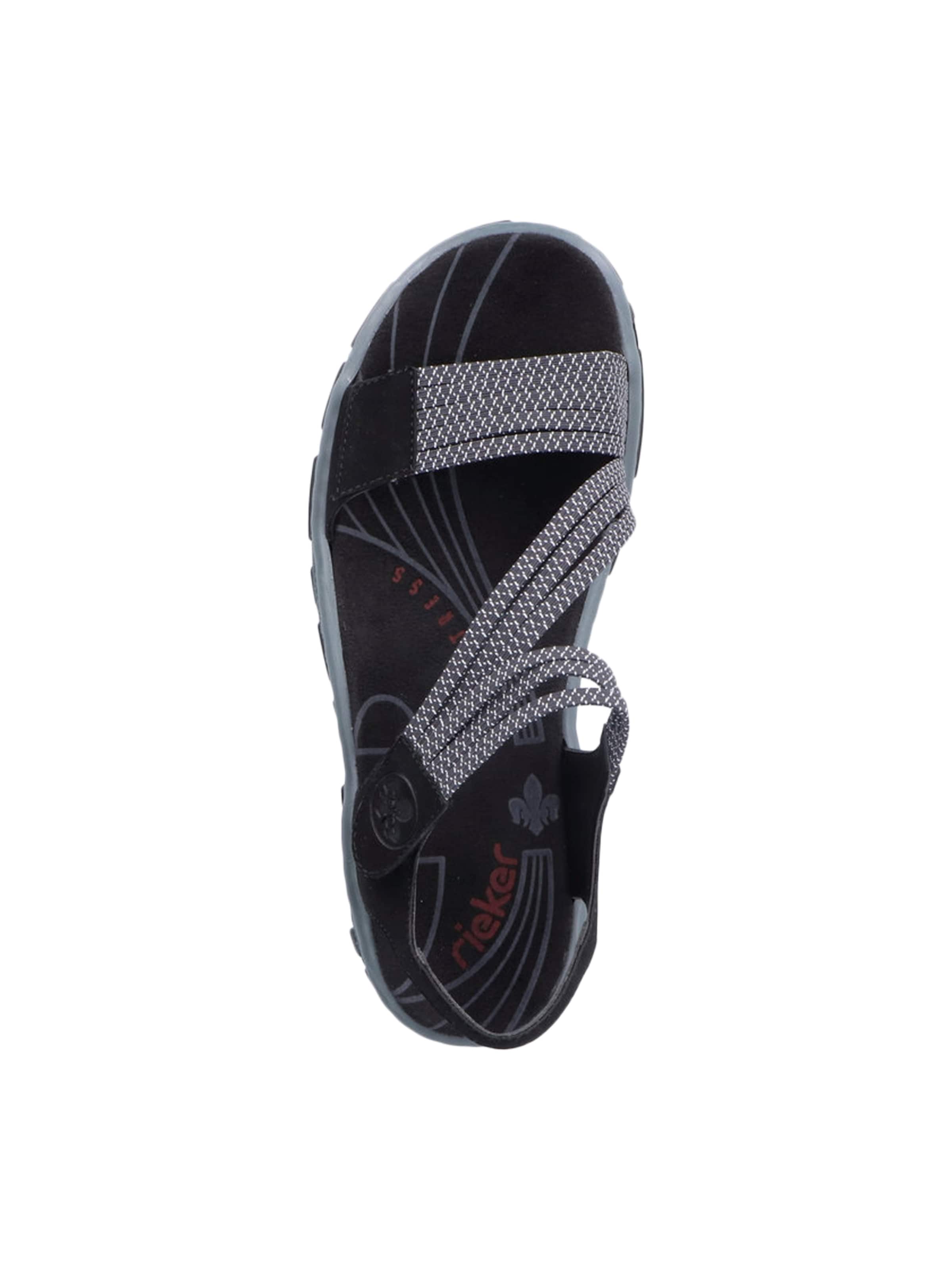 Sandales de randonnée Rieker en noir