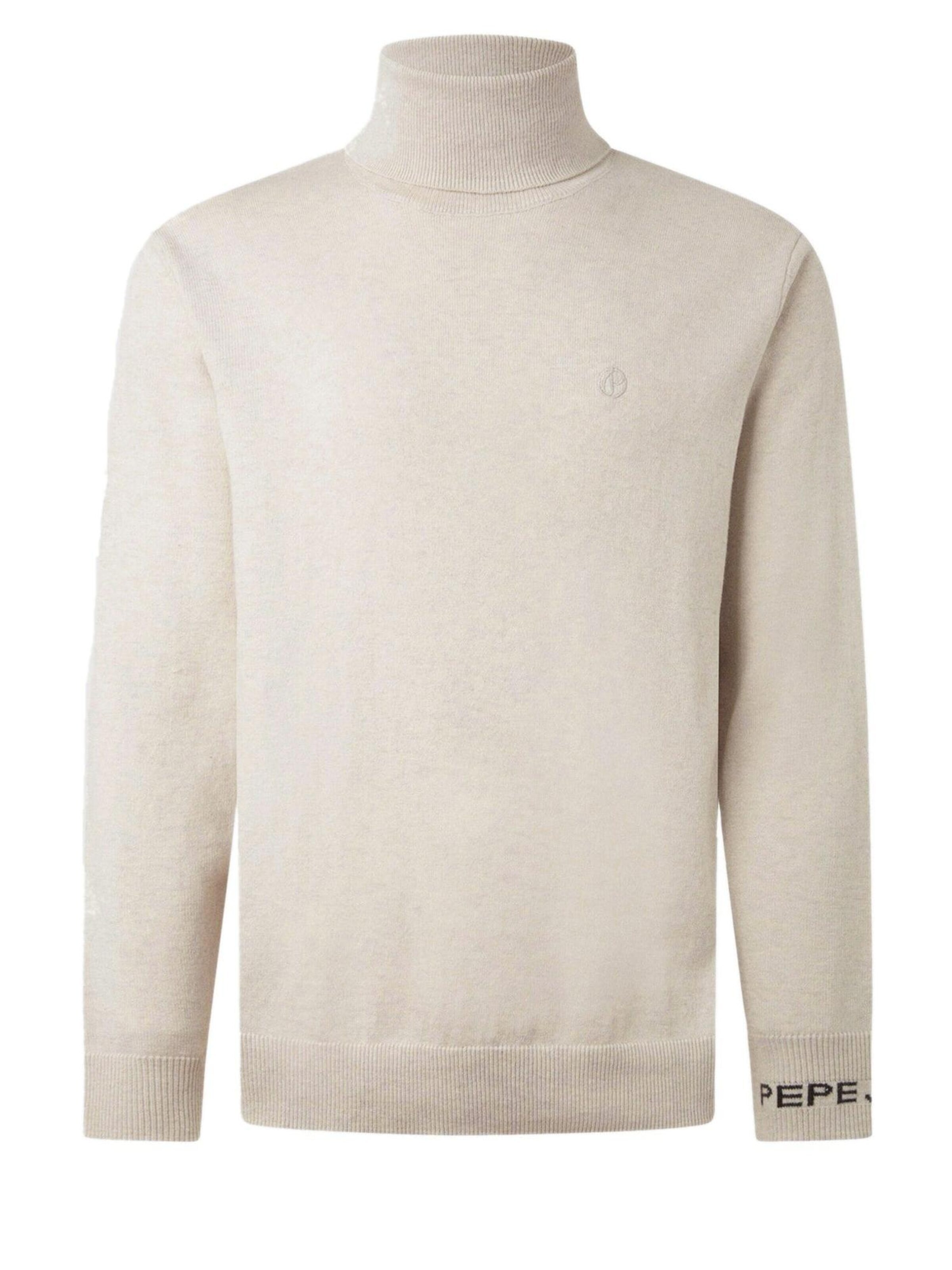 Pepe - Jersey 'ANDRE TURTLE NECK' en beige: frente