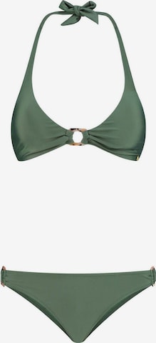 Shiwi Trójkąt Bikini 'Caro' w kolorze zielony: przód