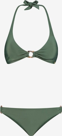 Triangle Bikini 'Caro' Shiwi en vert : devant