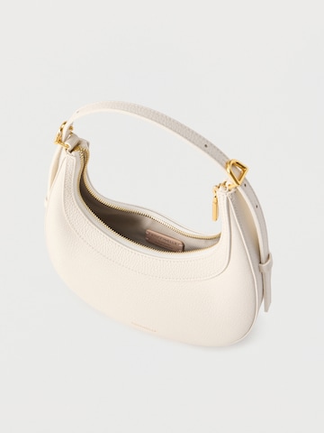 Coccinelle Schultertasche in Beige