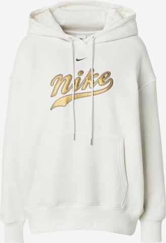 Nike Sportswear Sweatshirt 'PHNX FLC' in Wit: voorkant