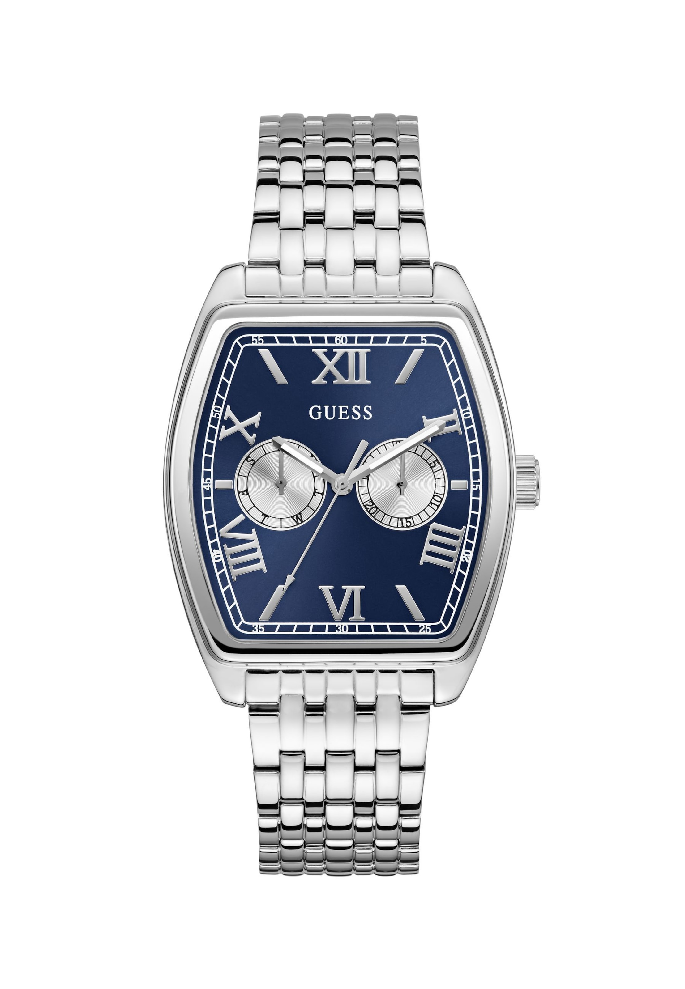 GUESS Analoguhr 'Gabriel' in Silber: Vorderseite