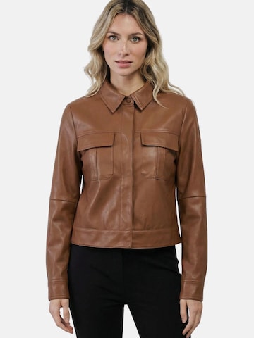 Veste mi-saison 'YES ZEE GIUBBINO YES ZEE GIUBBINO' Yes Zee en marron