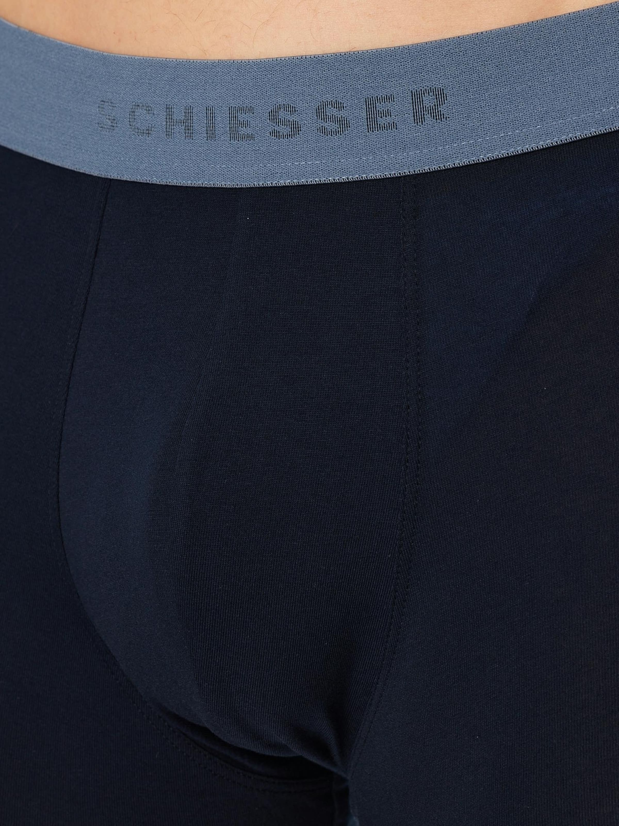 SCHIESSER Boxershorts '95/5 Organic Cotton'‌‌ in Blau