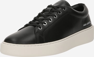 Karl Lagerfeld Låg sneaker i svart: framsida