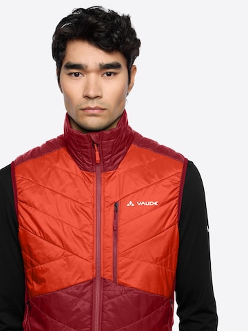 VAUDE Sports vest 'Sesvenna' in Red