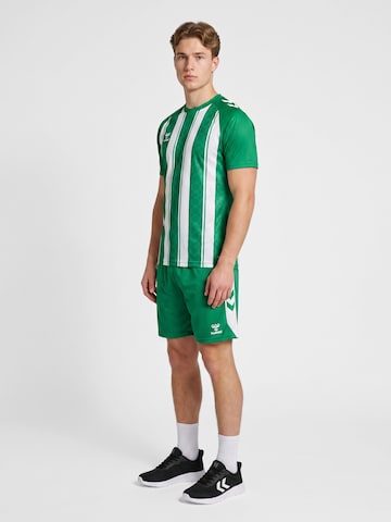 Hummel Loosefit Sportbroek 'Match' in Groen