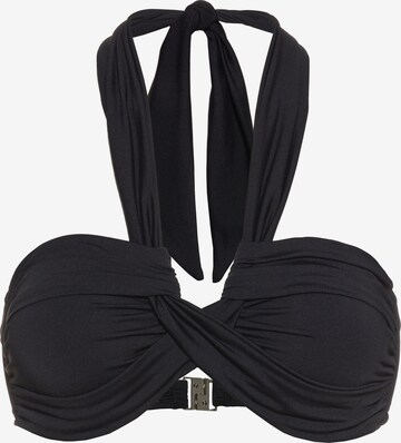 Bandeau Hauts de bikini 'Collective' Seafolly en noir : devant