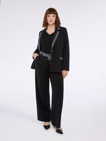 Regular Pantalon Fiorella Rubino en noir