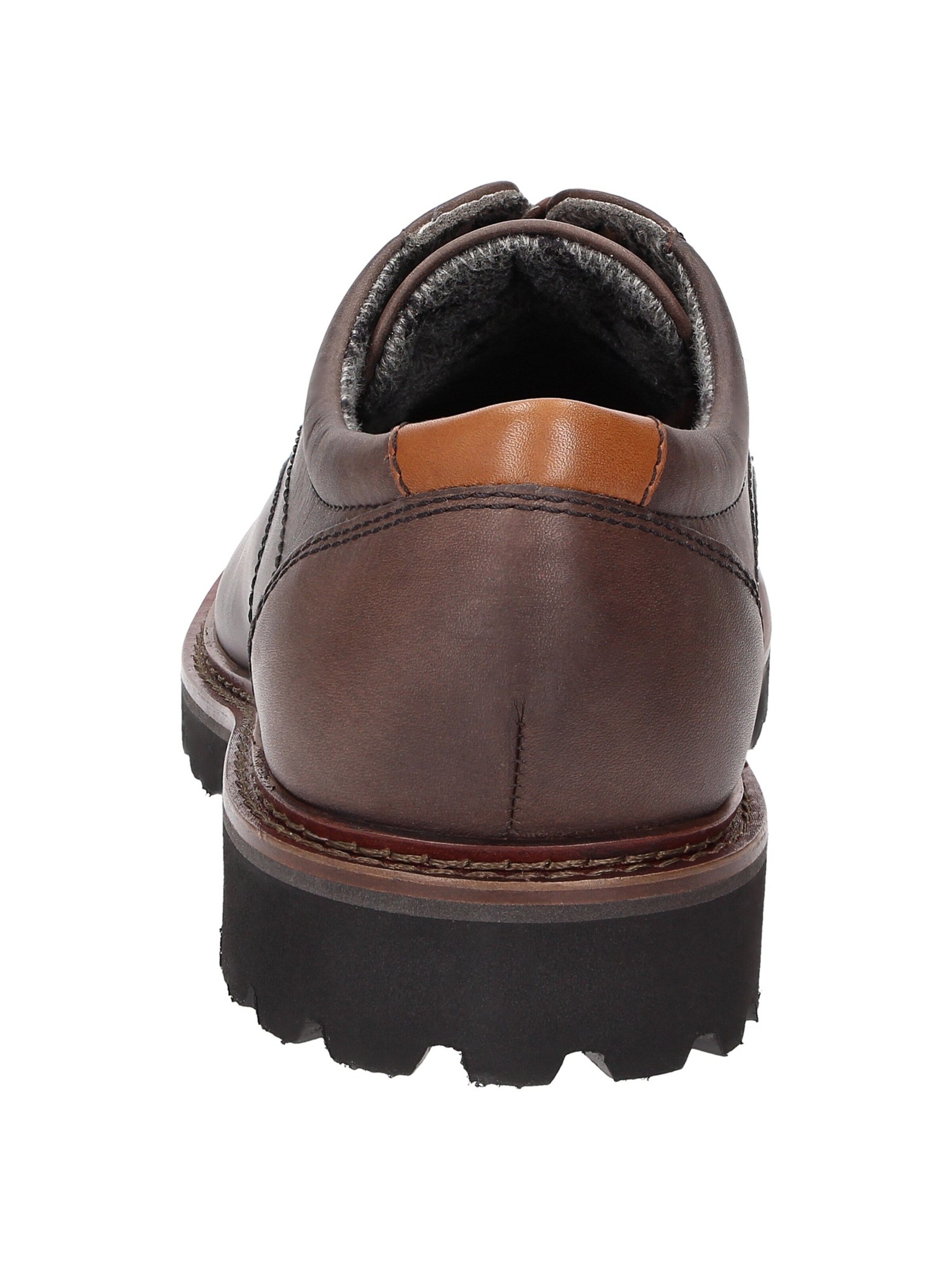 SIOUX Schnürschuh in Braun