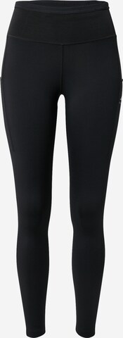 NIKE Skinny Sportbroek 'Epic Luxe' in Zwart: voorkant