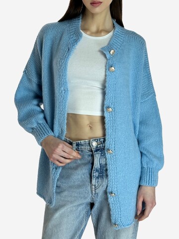 Elara Strickjacke in Blau