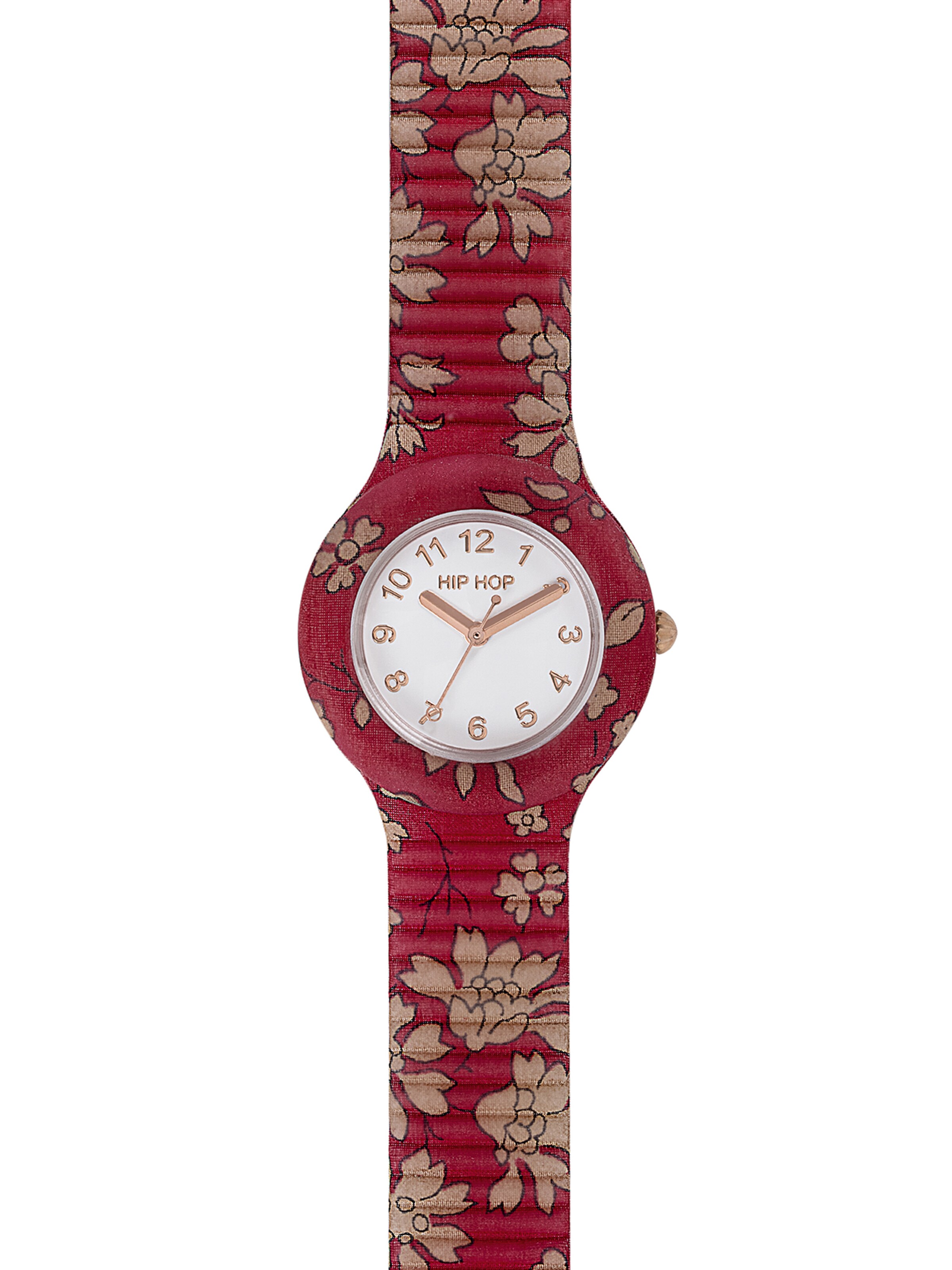 Hip Hop Uhr in Rot: Vorderseite